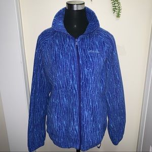 Columbia Fleece Zipped Up Comfy Jacket Size Large